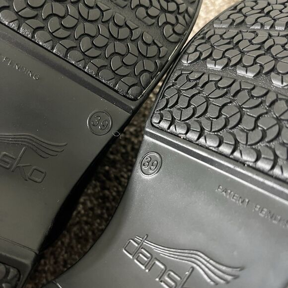 Dansko XP Clogs Black Leather Pro Work Shoe - Picture 10 of 12